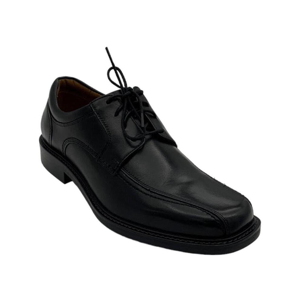 Johnston & Murphy Men's Tabor Runoff Lace-up Black Calfskin - Medium